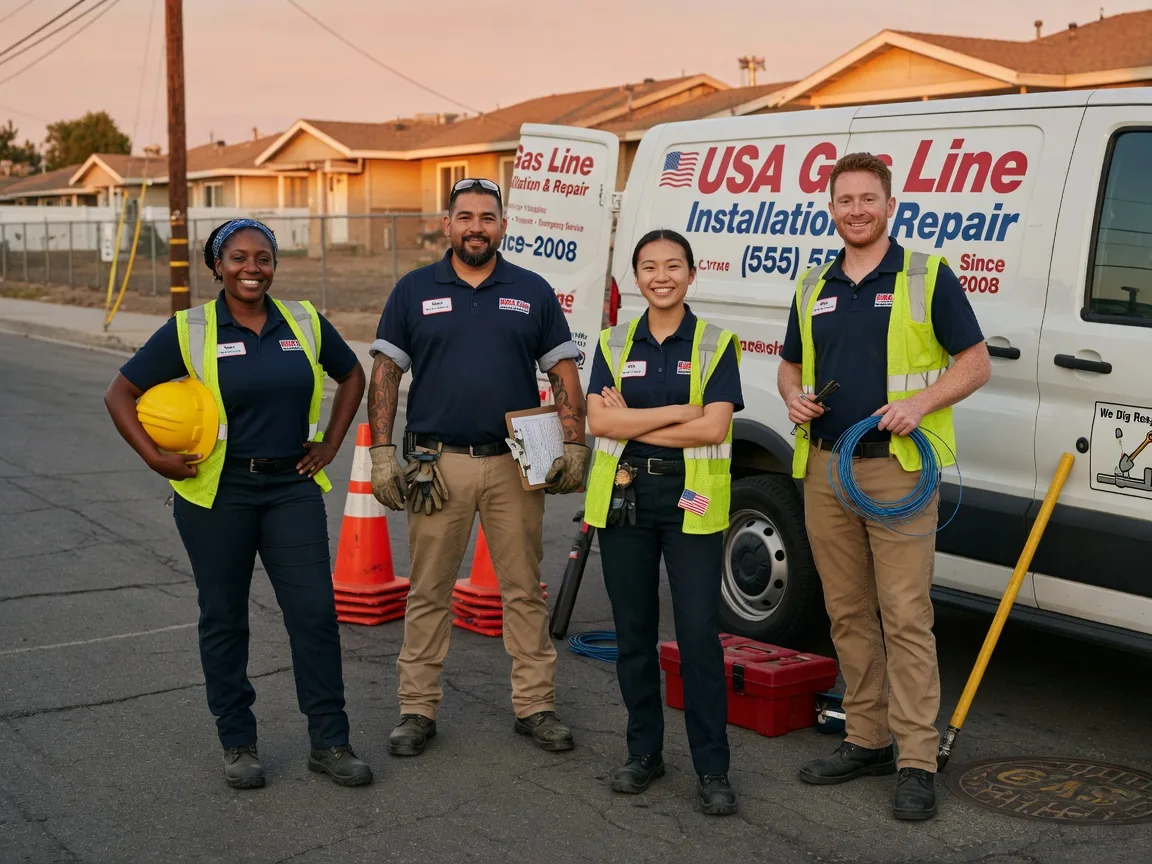 Gas Line Installation company in Flatwoods, LA